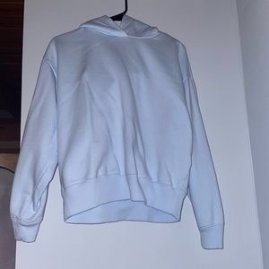 Light blue hoodie